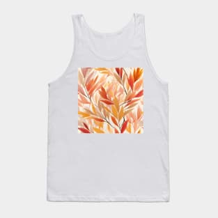 Autumn Leaves Pattern 26 Tank Top